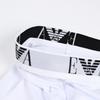 Emporio Armani Men's Boxer Briefs, 3-Pack, Black, White, and Navy, Sizes 111357, CC715, and 56110 (M), Parallel Import.