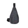 2022 Brandneu Herren Vintage Canvas Leder Umhängetasche Sling Brusttasche Multifunktional Outdoor Kleine Umhängetasche
