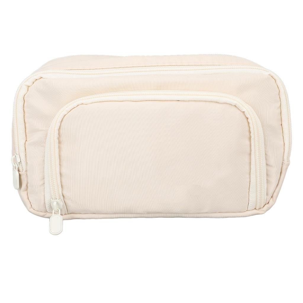 Penneskrin med stor kapasitet Bærbar Flerroms Oppbevaringsveske for skrivesaker Kosmetikkveske for