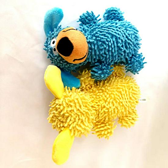 Plush Dog Teething Toy with Sound - Small, Medium, Large Breeds