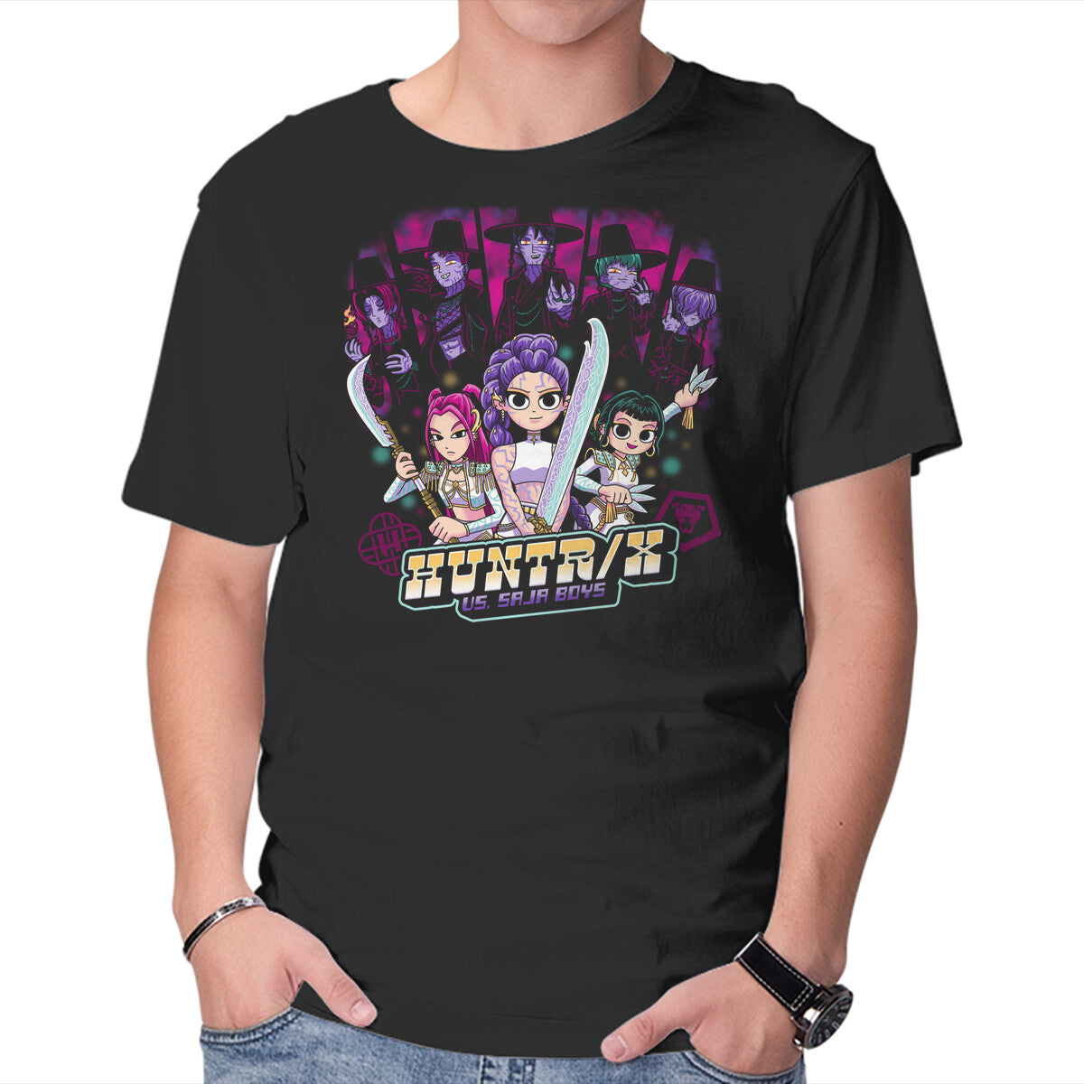 Unisex Crew Neck T-Shirt Idol Pilgrim Graphic Short Sleeve Casual Tee S