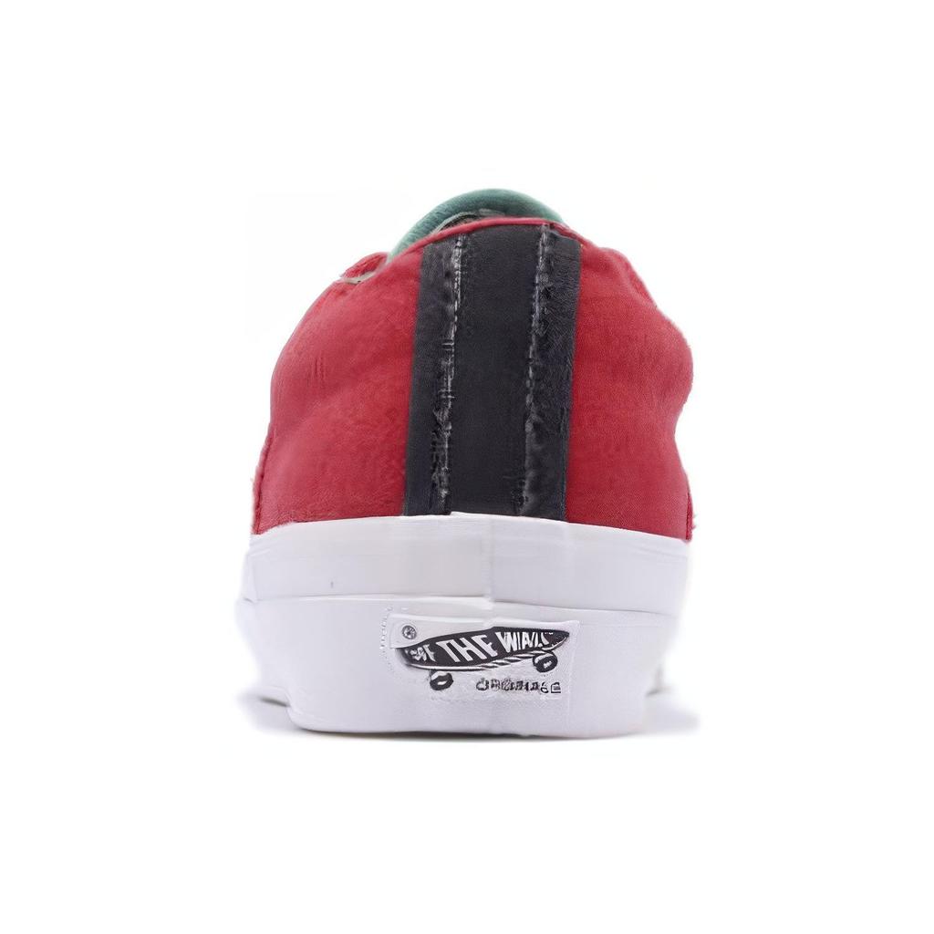 Vans OG Lampin LX Denim - Red Green Yellow Unisex Sneakers Multi-Color Denim-Red VN0A7Q4U05A