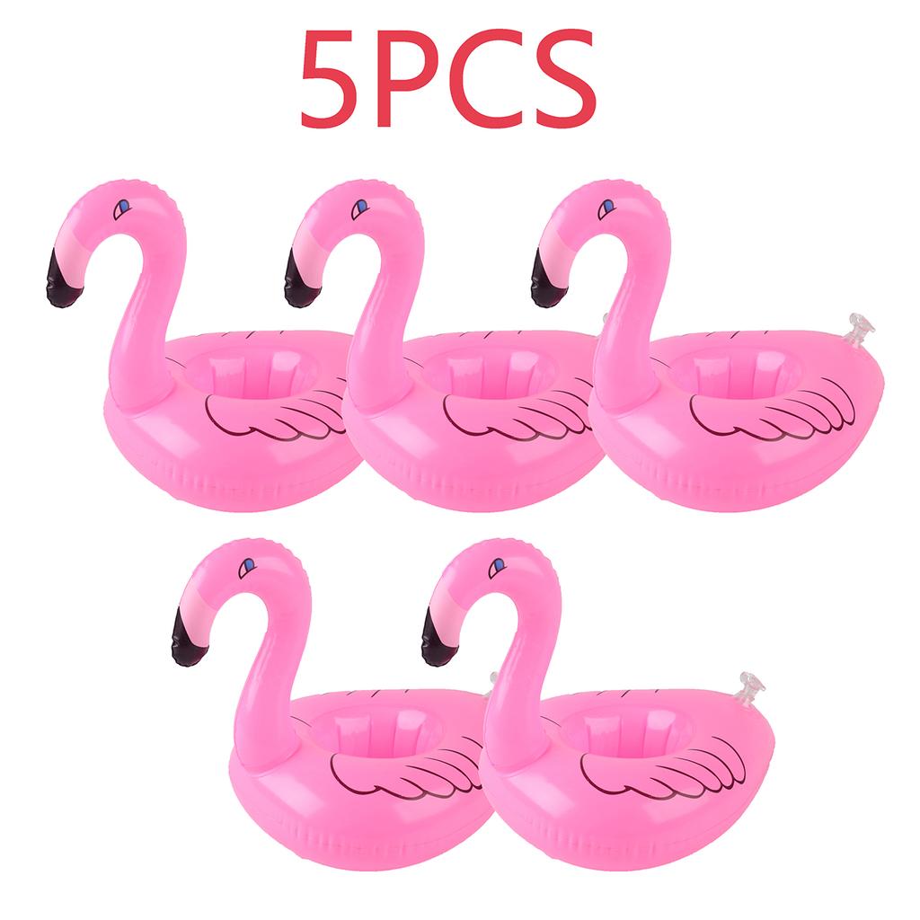 1PC Inflatable Drink Holder Pool Floats Floating Cup Holder PVC Beverage Float for Pool Party Beach Summer Accessories