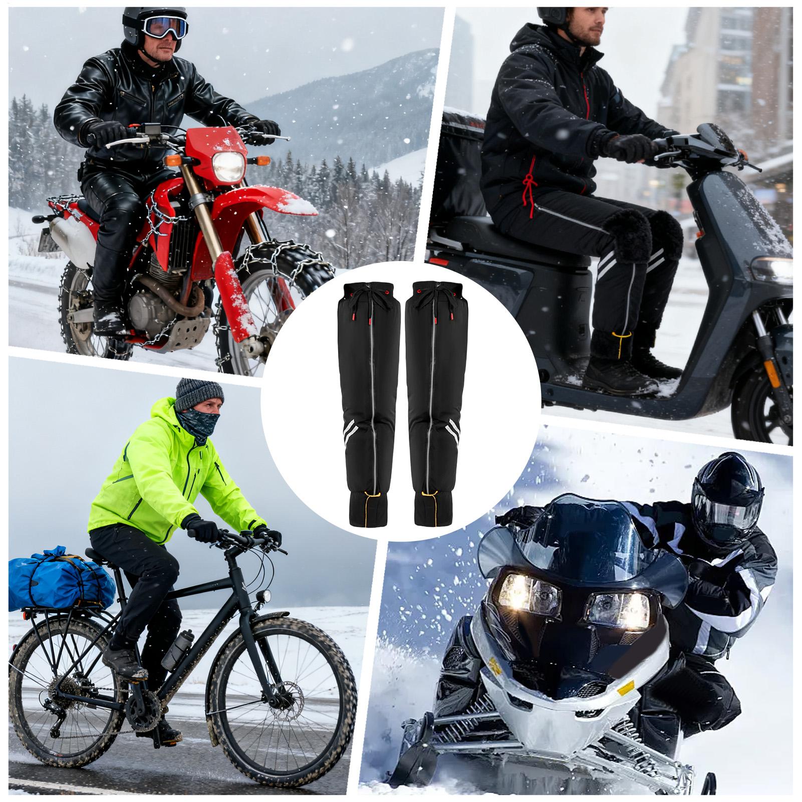 

Motorcycle Knee Guards Thermal Knee Brace Windproof Leg Warmer For Motorcycle Training Adventure Touring Weekend Adventures CHINA