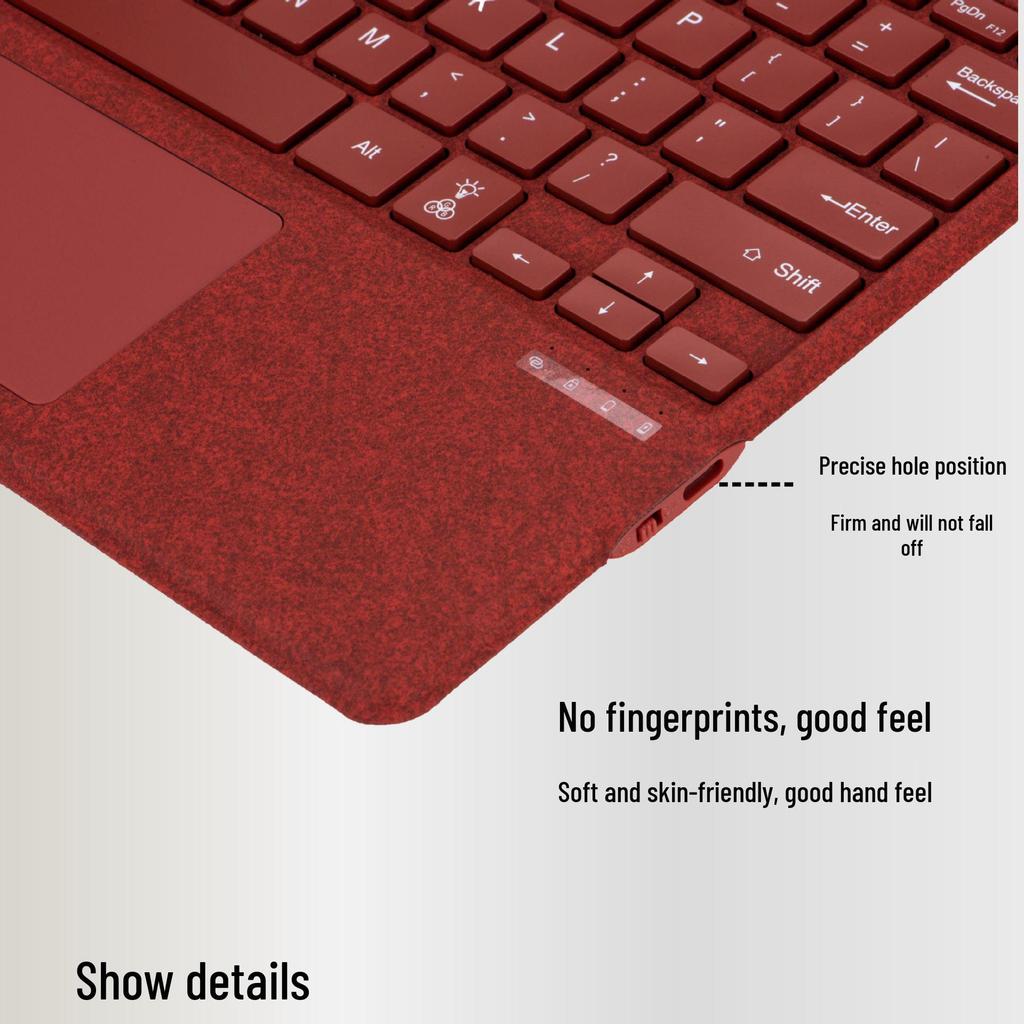 Backlit Magnetic Wireless Keyboard Case for Microsoft Surface Pro 3-7