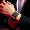 OPK Men's Watch Quartz Date Waterproof Easy to Read Fashion Classic Silicone Band School Business Rose Gold & Black