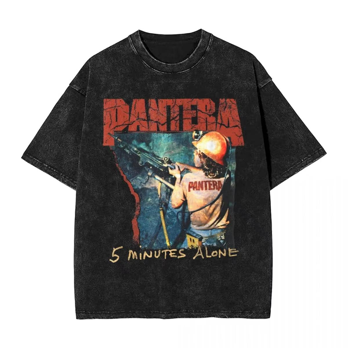 

Футболка Cowboys From Hell Cover Fire Metal Band, винтажная, потертая, Harajuku Pantera, мужские и женские топы, повседневные 3XL