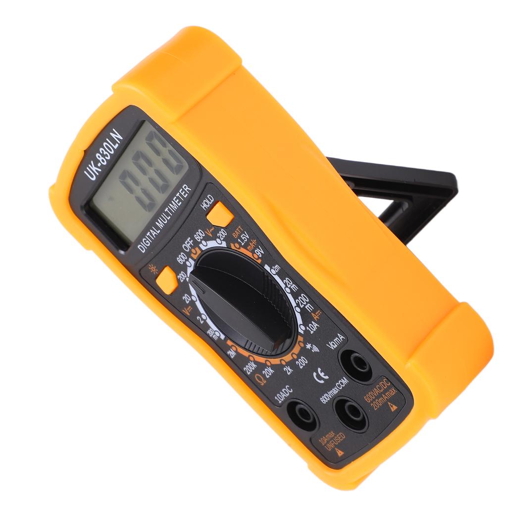 UK?830LN Multimeter Digital Universal Meter LCD Display with Overload Protection High Accuracy for