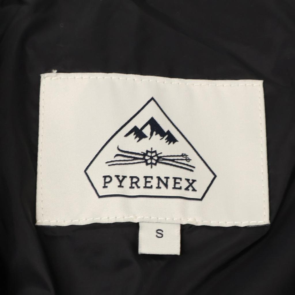 Pyrenex Black Nylon VINTAGE MYTHIC Down Jacket Jacket S blackUsed