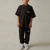Fear of God Essentials SS22 Solid Color Logo Printed Short Sleeve Polo Shirt Kids Polo Shirts FOG-SS22-046