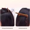 1PCS Natural Sandalwood Hair Comb 20cm Fine Tooth Thickened Sharp Tail Anti-static Hairdressing Comb For Styling And Grooming