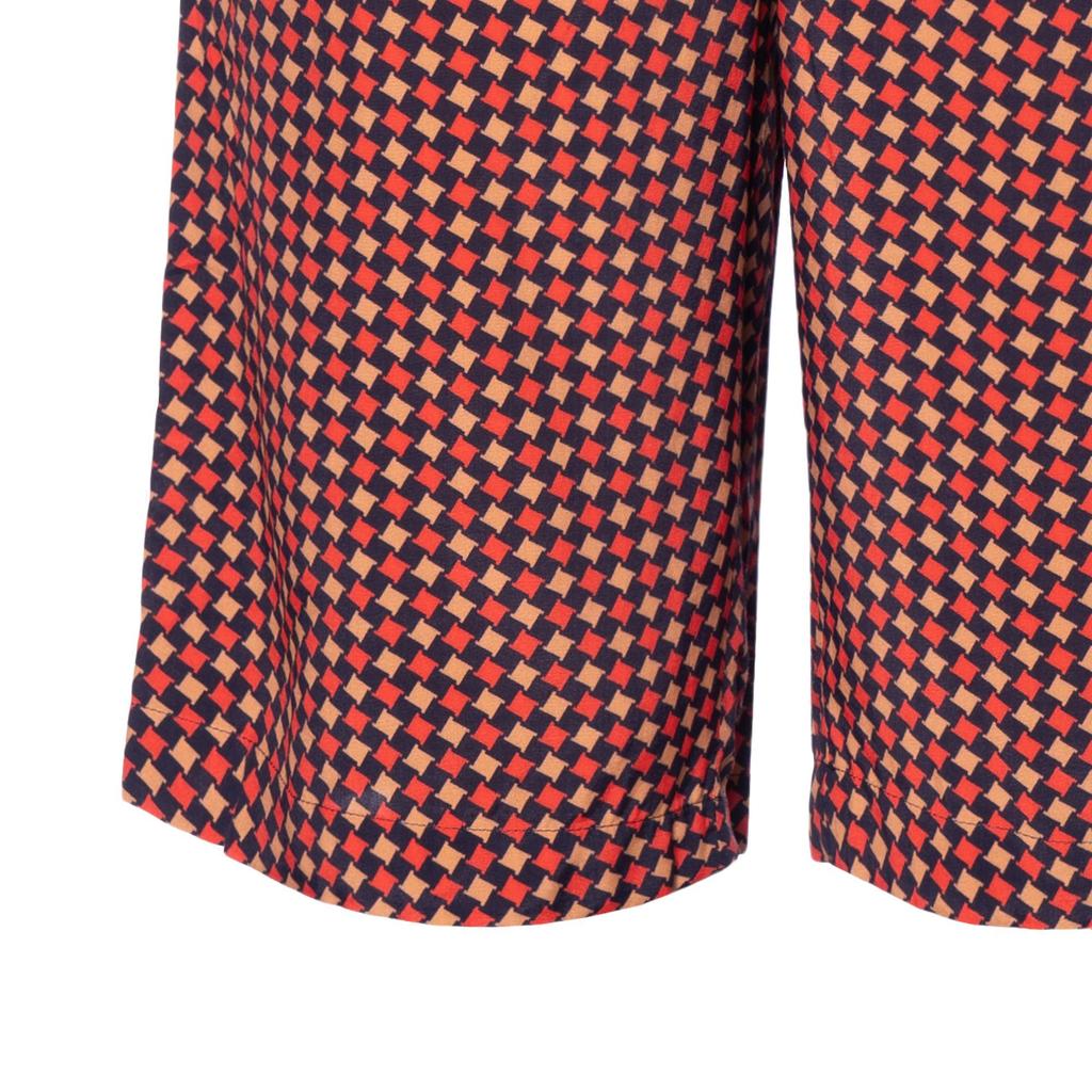 GUCCI Mid Rise Houndstooth Printed Tailored Shorts 672698-ZAL6H-4956