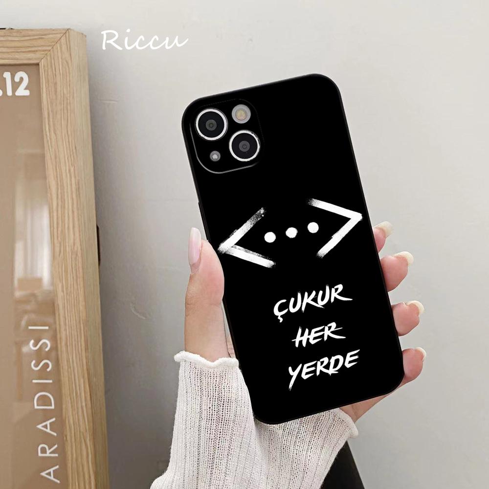თურქეთის ჩუკურის შოუ სატელევიზიო ტელეფონის ქეისი IPhone 14 11 12 Pro 8 7 Plus SE X Pro 14 MAX 12 13 MINI XR XS iphone 14 Soft Phone Covers