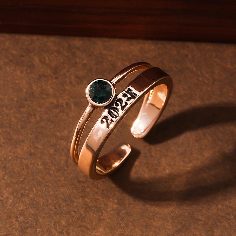 2024 Women s Plain Lightweight Luxury Ring – Fashionable, Personalized, Niche Design