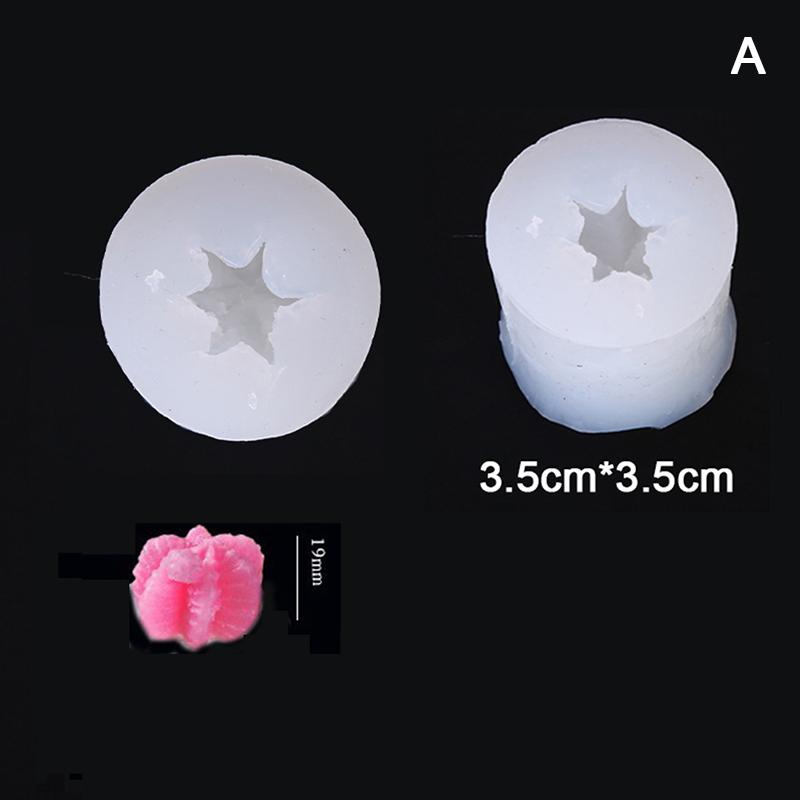 DIY 3D sukulentní silikonová mýdlová svíčka na výrobu domácích forem