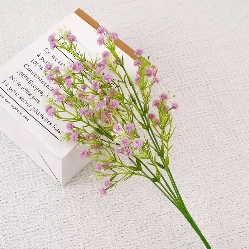 Gypsophila Soft Rubber Fake Flower Bouquet for Home Decoration