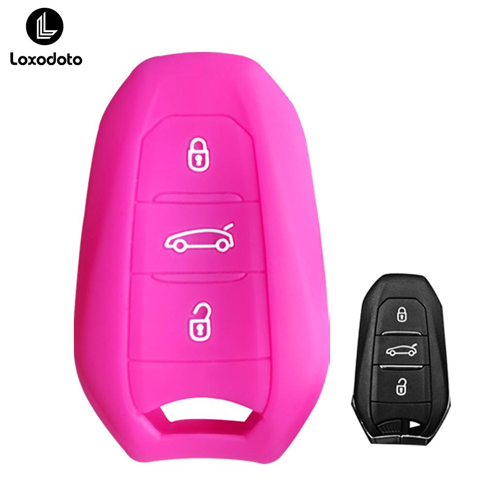 Silikon Auto Fernbedienung Schlüsselhülle Abdeckung Für Peugeot 308 408 508 2008 3008 4008 5008 Für Citroen C1 C4 C4L C6 C3-XR Picasso DS3 DS4