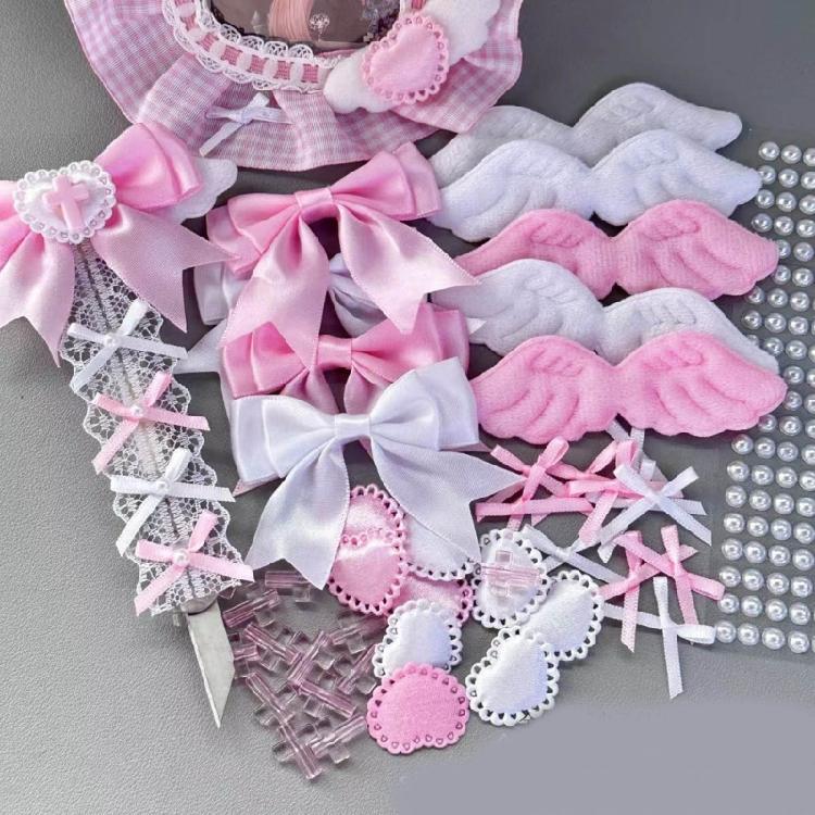 Angel Wing Material Photocard Holder Material Perfect for DIY Gift Decoration