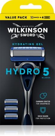

Wilkinson Sword Hydro5 Razor + Replacement Blades TU прозрачный