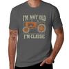 Im Not Old Im Classic Vintage Allis Chalmers Wd45 Tractor Tshirt Basic Lightweight Short Sleeve Tee