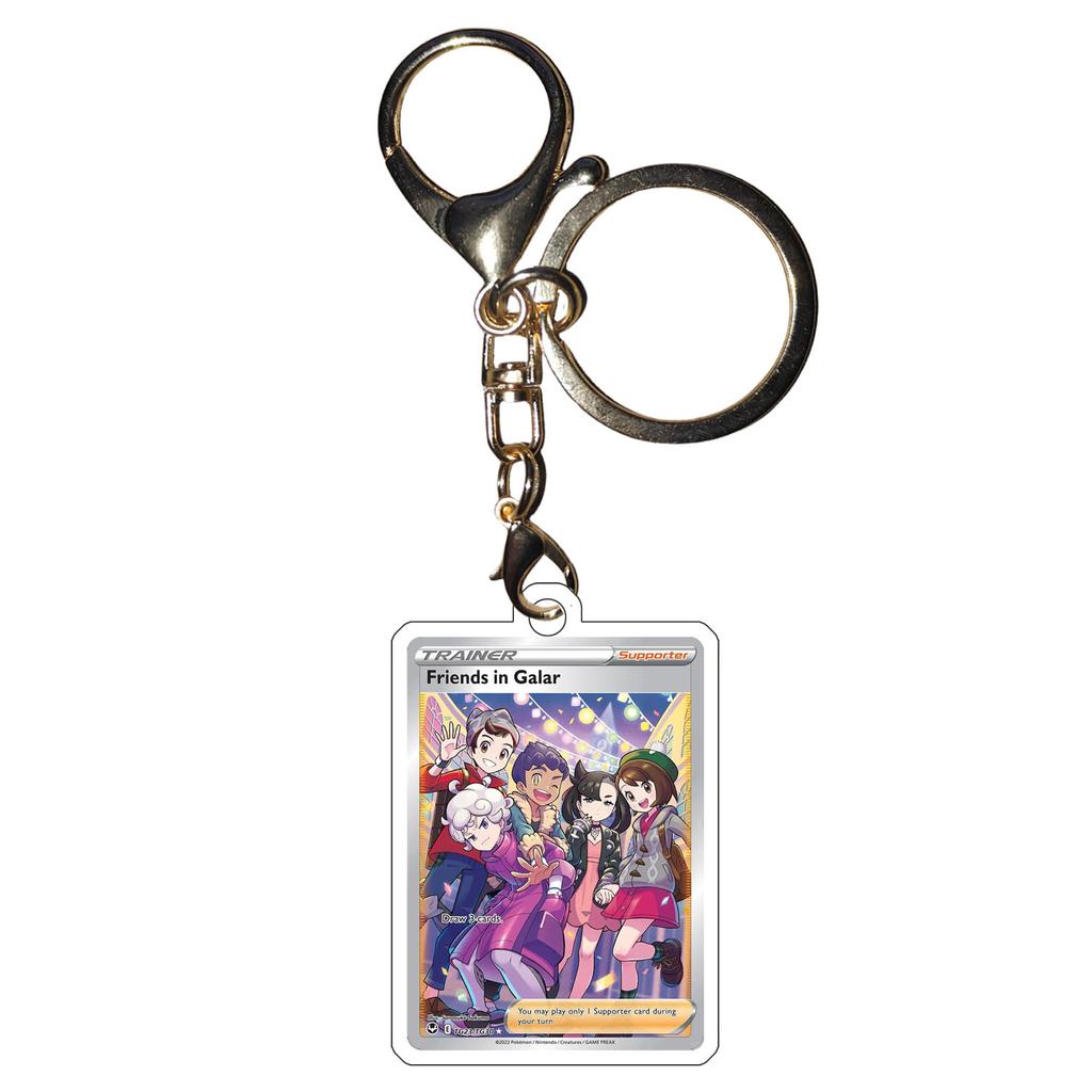 Anime Messa Keychains Kabu Friends in Galar Milo Bea Allister Opal Gordie Ptcg Diy Acrylic Action Toy Figures Game Collection