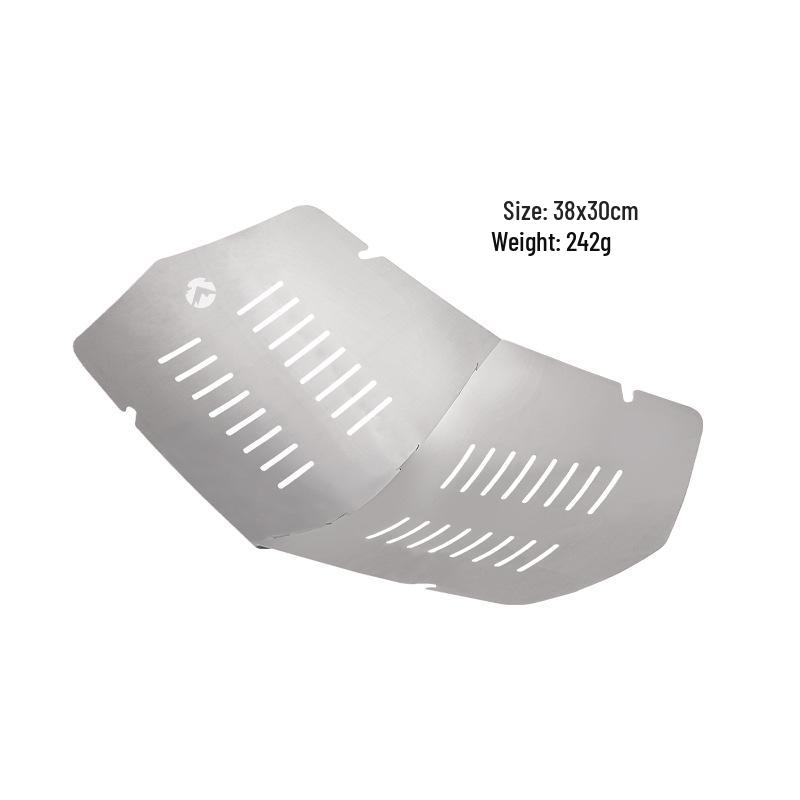 Koman SOLO-A4 Portable Folding Stainless Steel Fire Pit & Grill