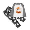 Halloween Print Family Matching Long Sleeved Parent-child Suit Home Clothes Suit Fall