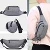 Casual Travel Adjustable Money Belt Phone Bag Zip Pouch Wallet Waist Bum Bag