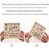Wooden Bead Maze: Children's Educational Game & Adult Stress Relief