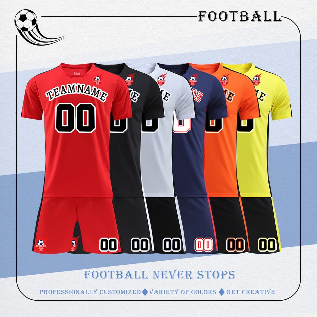 Sports Team Uniform Set Football Training Suit Set