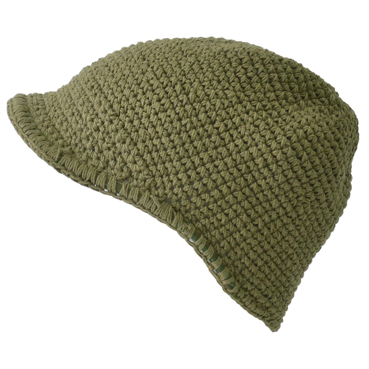 

CHARM Crochet Cap BASHI Cotton Cap [Free Size/Khaki] 100%