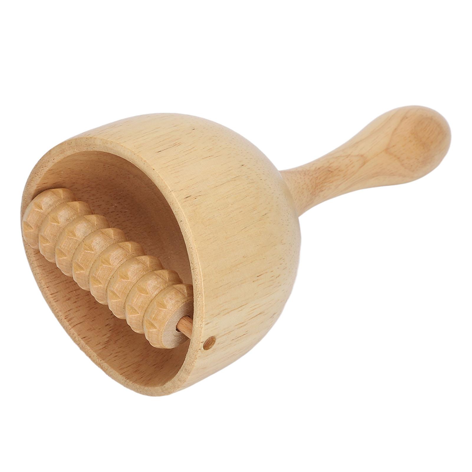 

Массажный ролик-чашка для скульптурирования тела Гуа Ша Снятие мышечного напряжения Деревянная массажная скребковая палочка