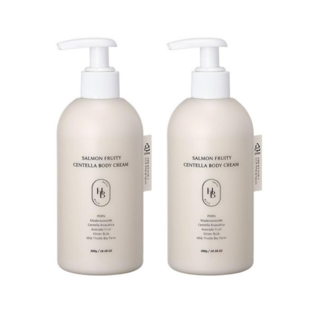 HEVEBLUE Salmon Fruity Centella Body Cream 300ml