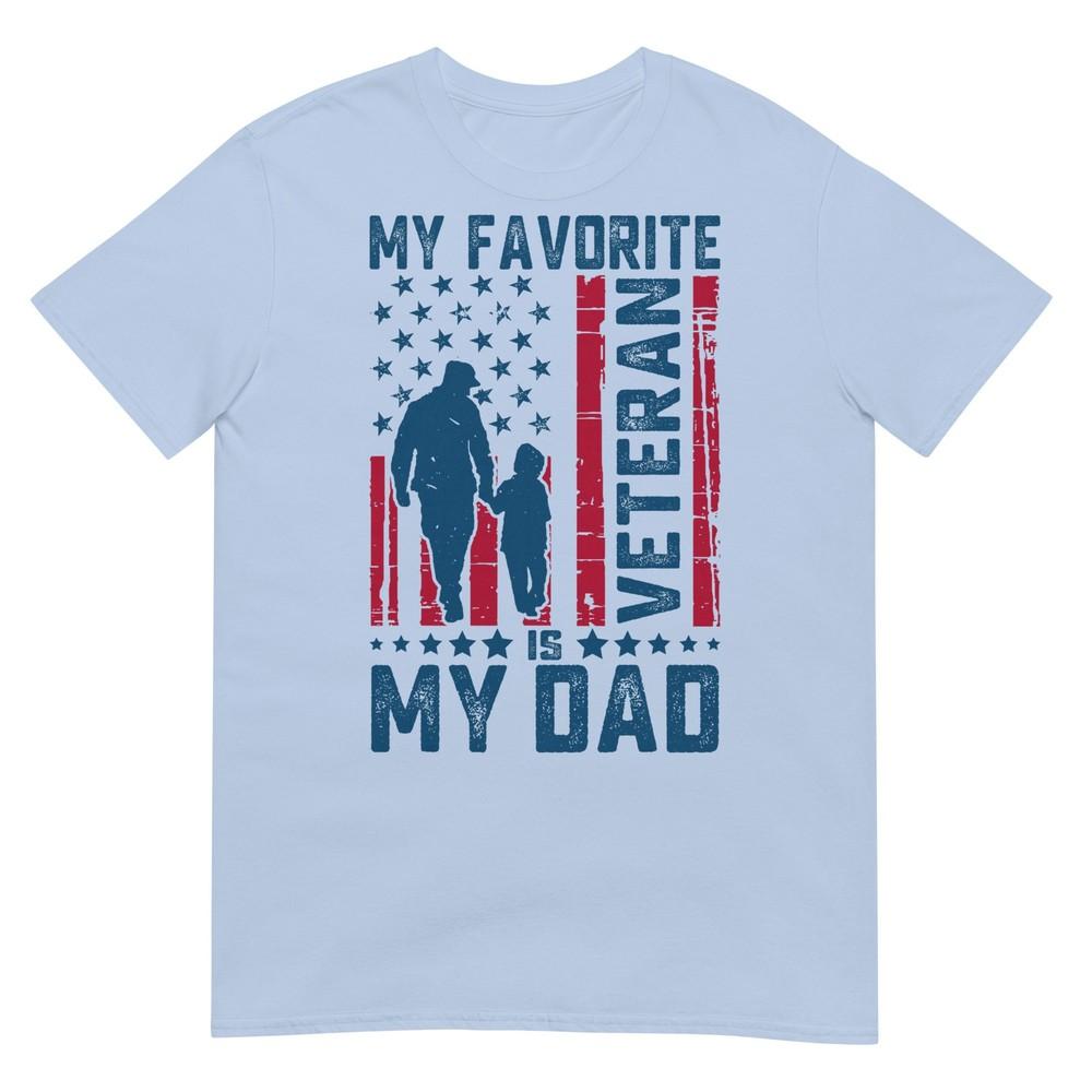 Father Veterans Day My Favorite Veteran Is My Dad For Kids TShirt S