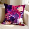 H-High School DxD Lssei Hyoudou  Square Double-Sided printed Pillow Case Bedroom Bedside Pillow Sofa Cushion Cover