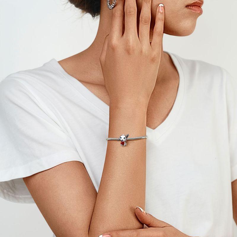 Newcopper Cute Animal Series Cat Dog Elephant Horse Bear Pendant Lucky Beads Fit Origina Charms Bracelet Diy Jewelry