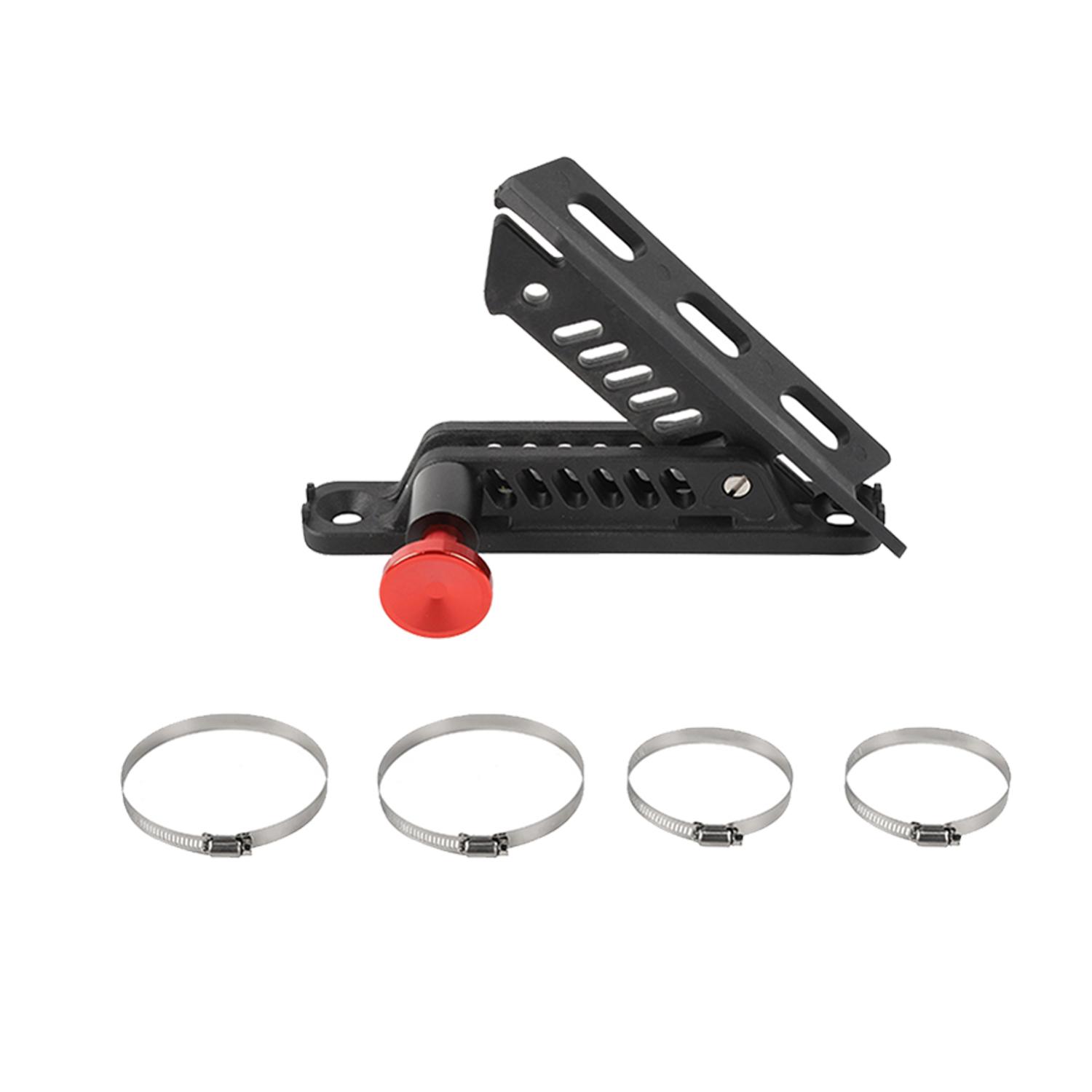 

Автомобильный держатель огнетушителя, регулируемый держатель огнетушителя для Jeep Wrangler TJ JK JL 1997-2023 для Ford Bronco красный