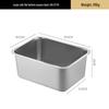 Multipurpose Stainless Steel Square Basin