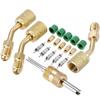 Bowarepro R410A Adapter Adapter Fitting Kit with Valve Core Remover