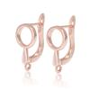 Silver Color Brass Earring Hooks for DIY Jewelry Making Handmade Silver Color Jewelry Accessories Findings Eawires