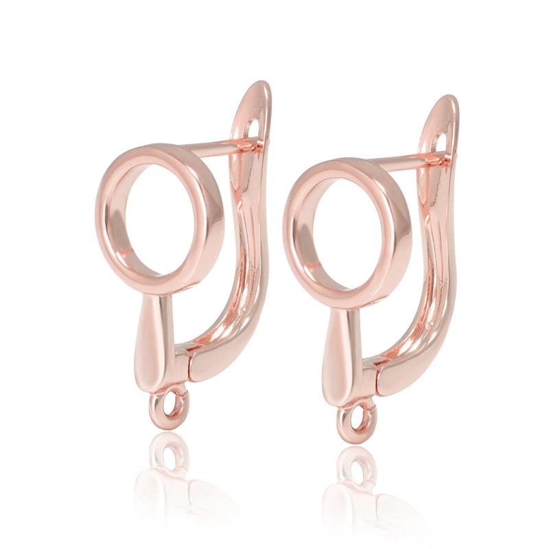 Silver Color Brass Earring Hooks for DIY Jewelry Making Handmade Silver Color Jewelry Accessories Findings Eawires