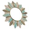 Metal Wall Decor Modern Minimalist Hanging Feather Wall Art Sculpture for Bedroom Living Room Study
