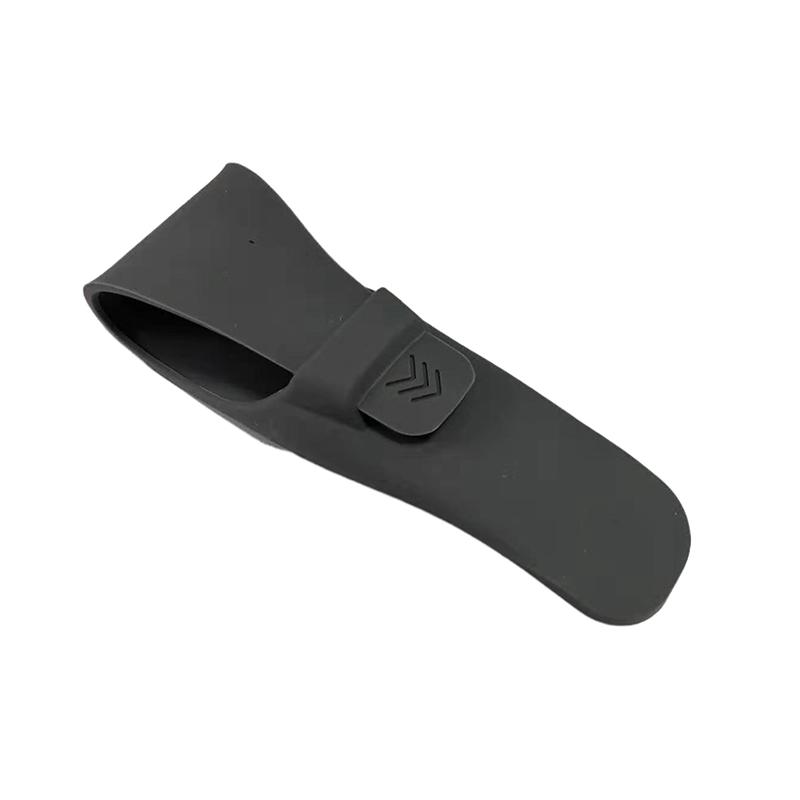 

Силиконовый держатель для бритвы, защитный чехол для ручной бритвы, портативный водонепроницаемый ящик для хранения бритвенных принадлежностей темно-серого