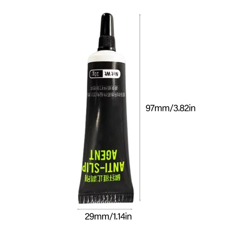 2 Piezas 10g Agente Antideslizante de Fibra de Carbono Manillar Tija de Sillín Potencia Grasa Antideslizante Tubo de Sillín de Bicicleta de Carretera Horquilla Delantera Potencia Grasa