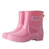 Fashion low tube women's rain shoes non-slip rain boots rainproof rubber shoes casual versatile rain boots water boots waterproof shoes