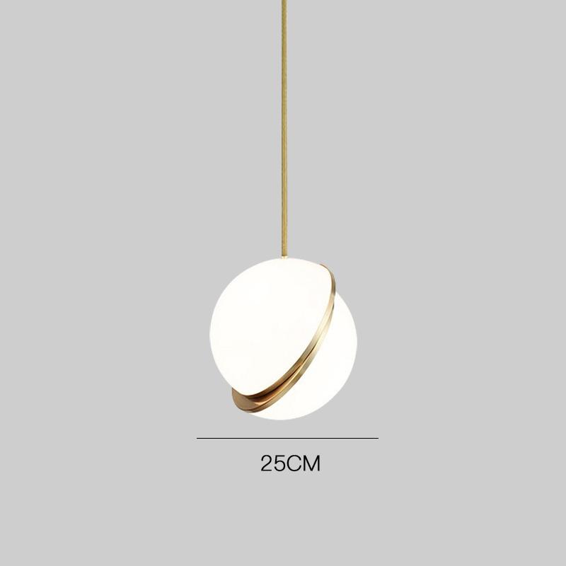 Nordic LED Ball Pendant Lights Table Decoration Bedroom Living Room chandelier Fixture Gold Suspended luminaire hanging lamp