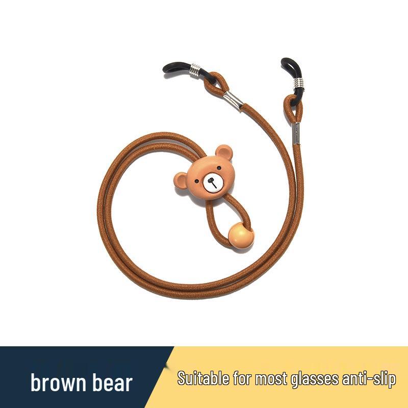 Kids' Anti-Slip Eyewear Lanyard with Sports Ear Hooks & Retractable Strap