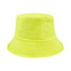 Pure cotton high quality double-sided fisherman hat Korean version face slim basin hat sun protection bucket hat embroidery