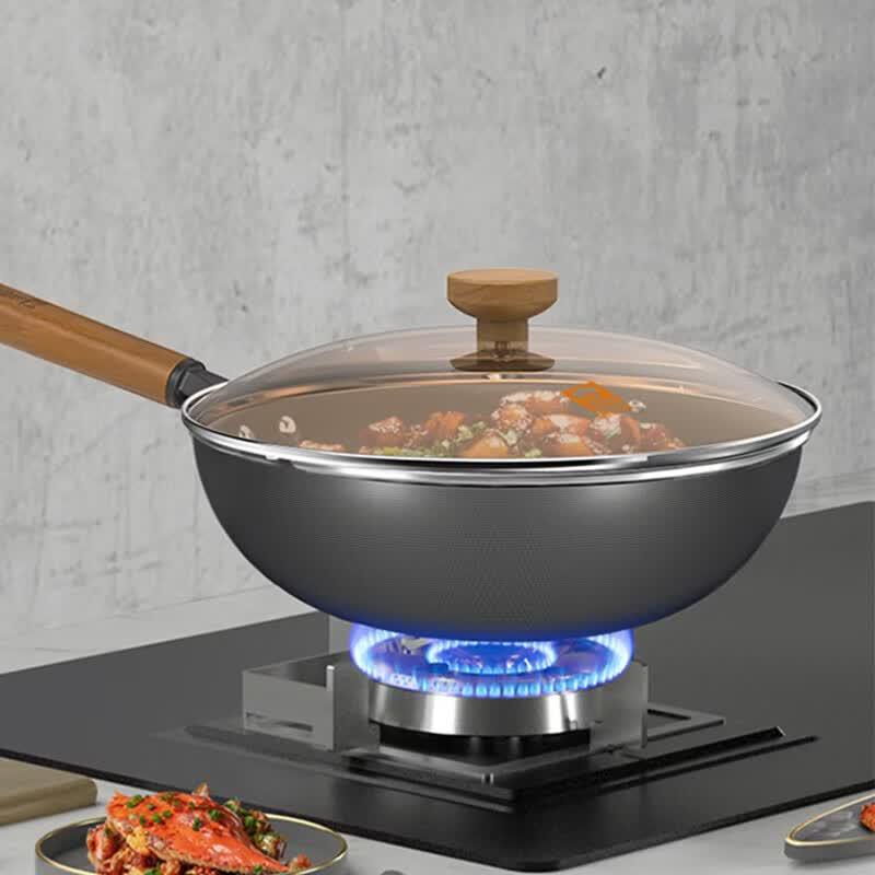 KOBACH Coating-Free Deep Nitrogen Wok Set