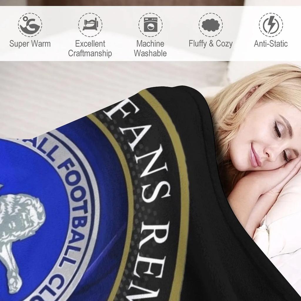 Millwall Fans Remember Throw Blanket Decorative Blankets Blankets For Baby blankets and throws
